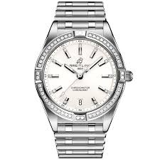 breitling ladies diamond watch