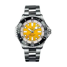 breitling watch yellow