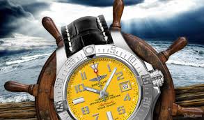 breitling avenger 2 seawolf yellow