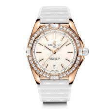 white breitling watch