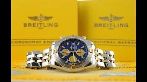 breitling chronomat evolution b13356