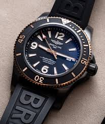 breitling superocean black steel