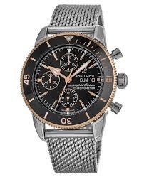 breitling superocean heritage rose gold