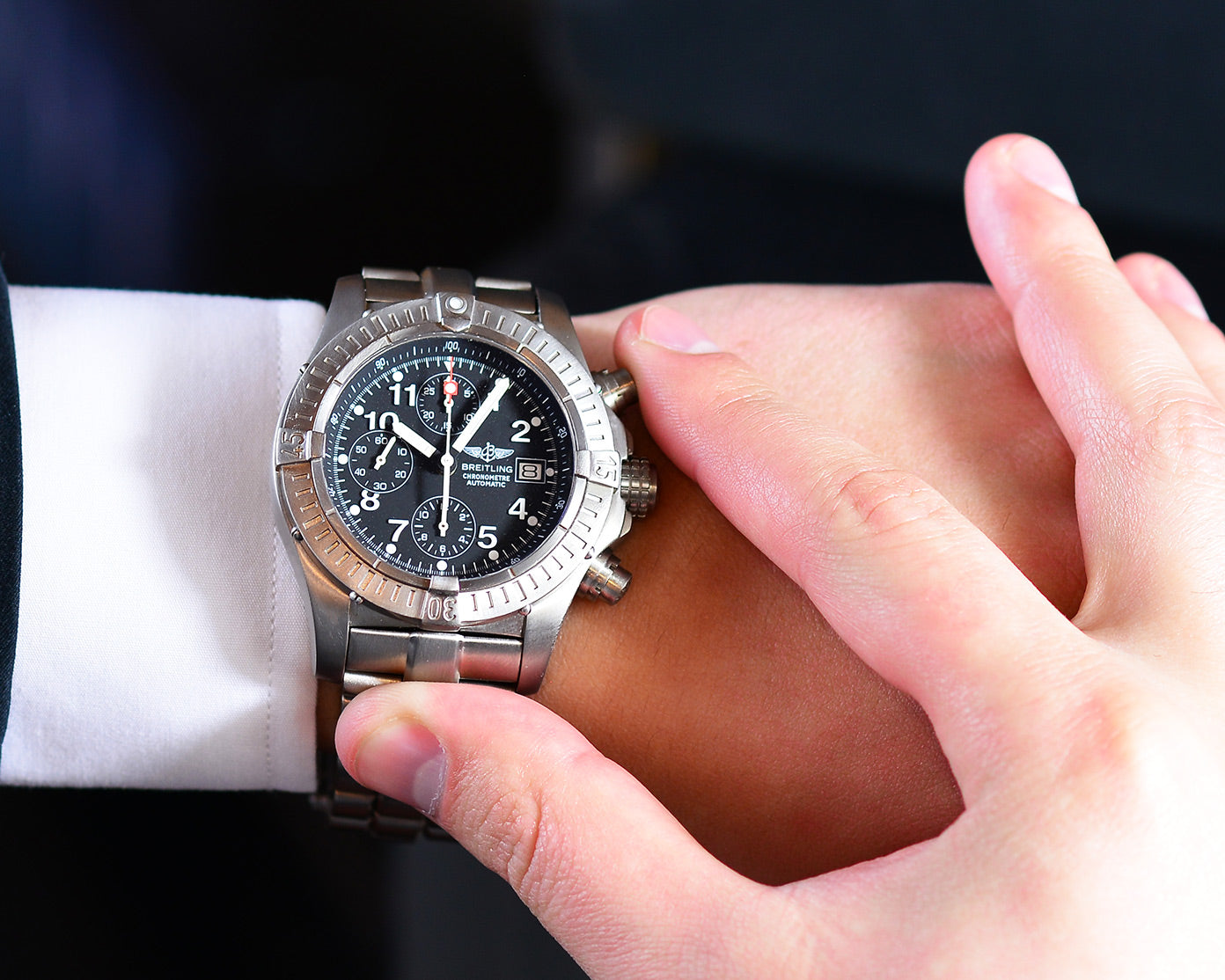 breitling chrono avenger blood diamond