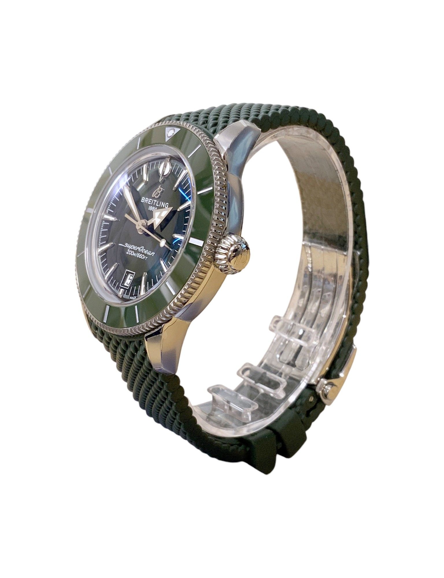 breitling green superocean