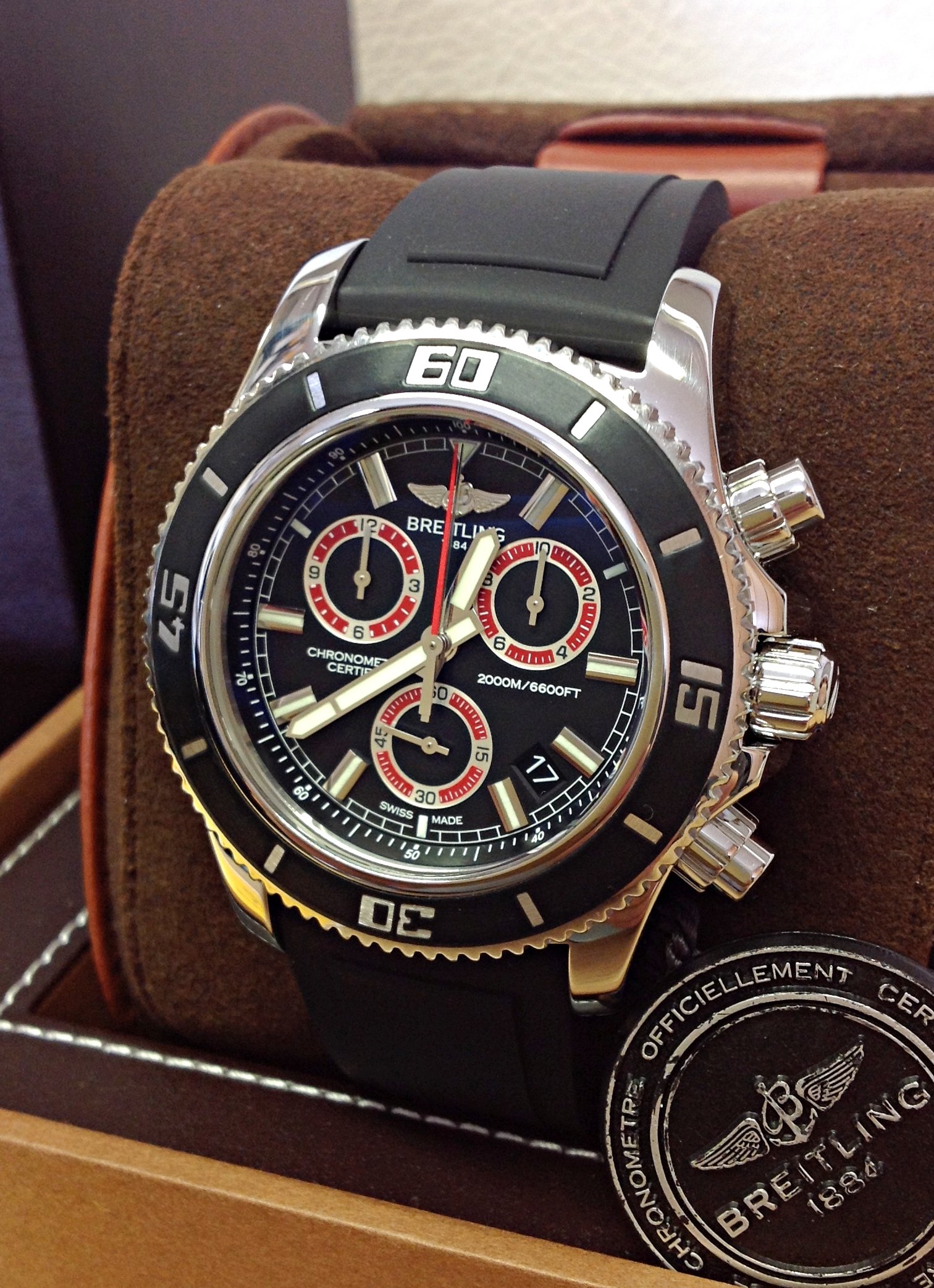 breitling superocean chronograph m2000