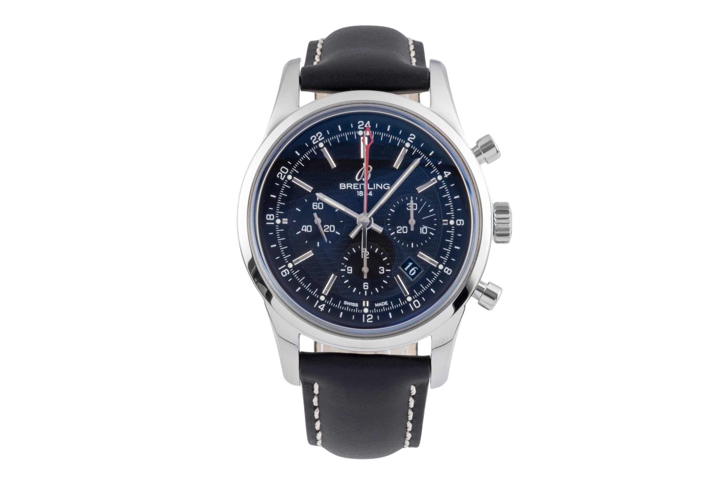 breitling transocean chronograph gmt