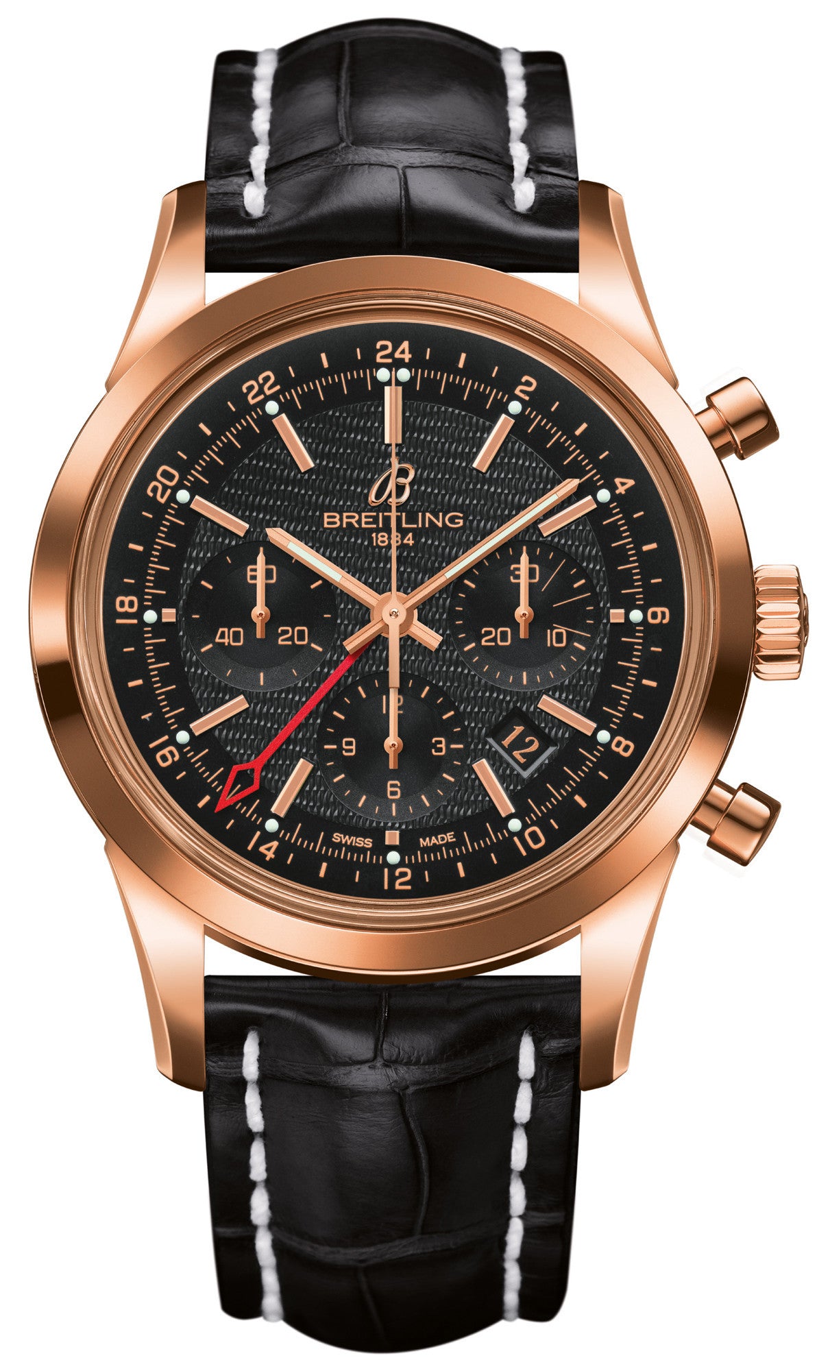 breitling transocean gold